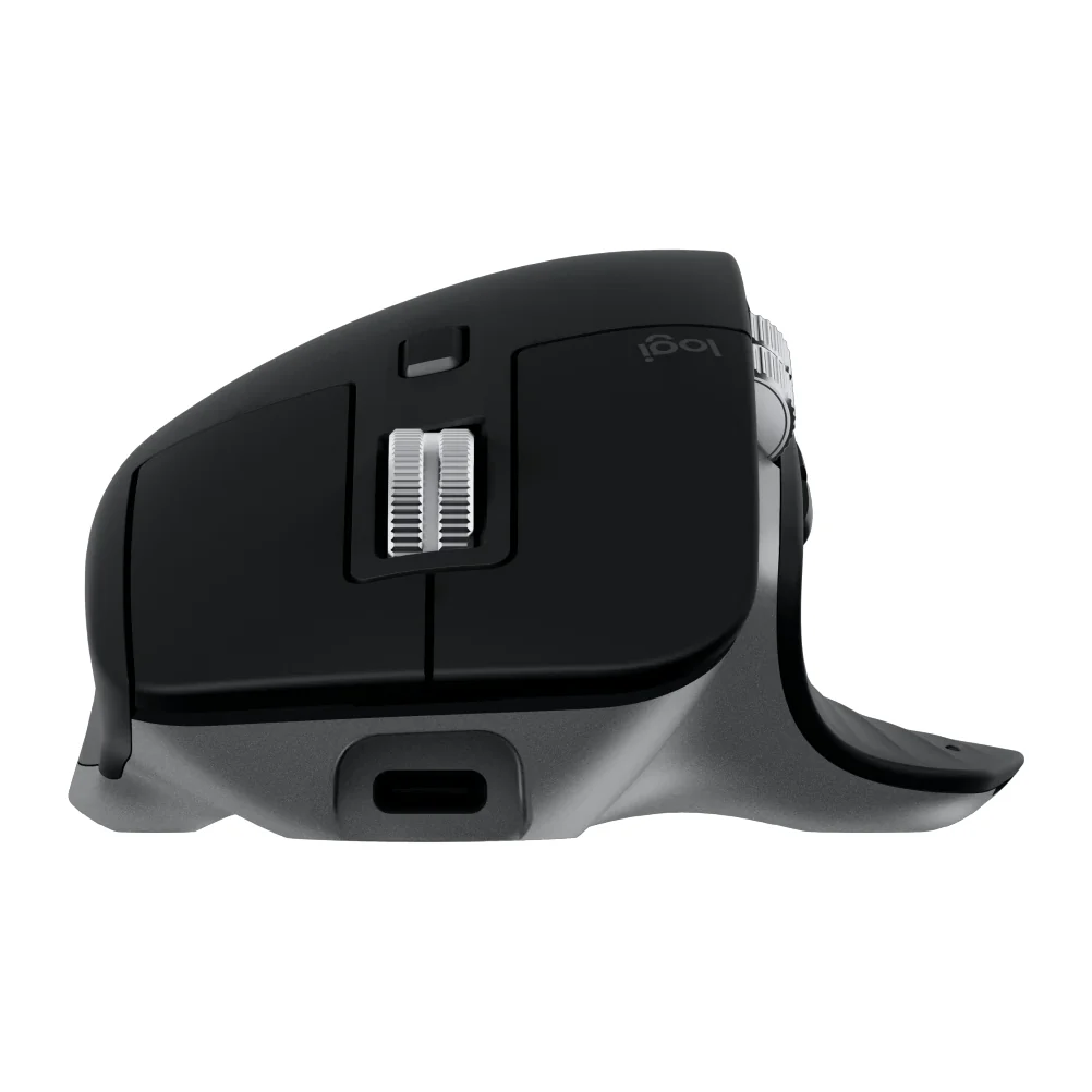 Logitech MX Master 3S for Mac Bluetooth Mouse Black - Image 4