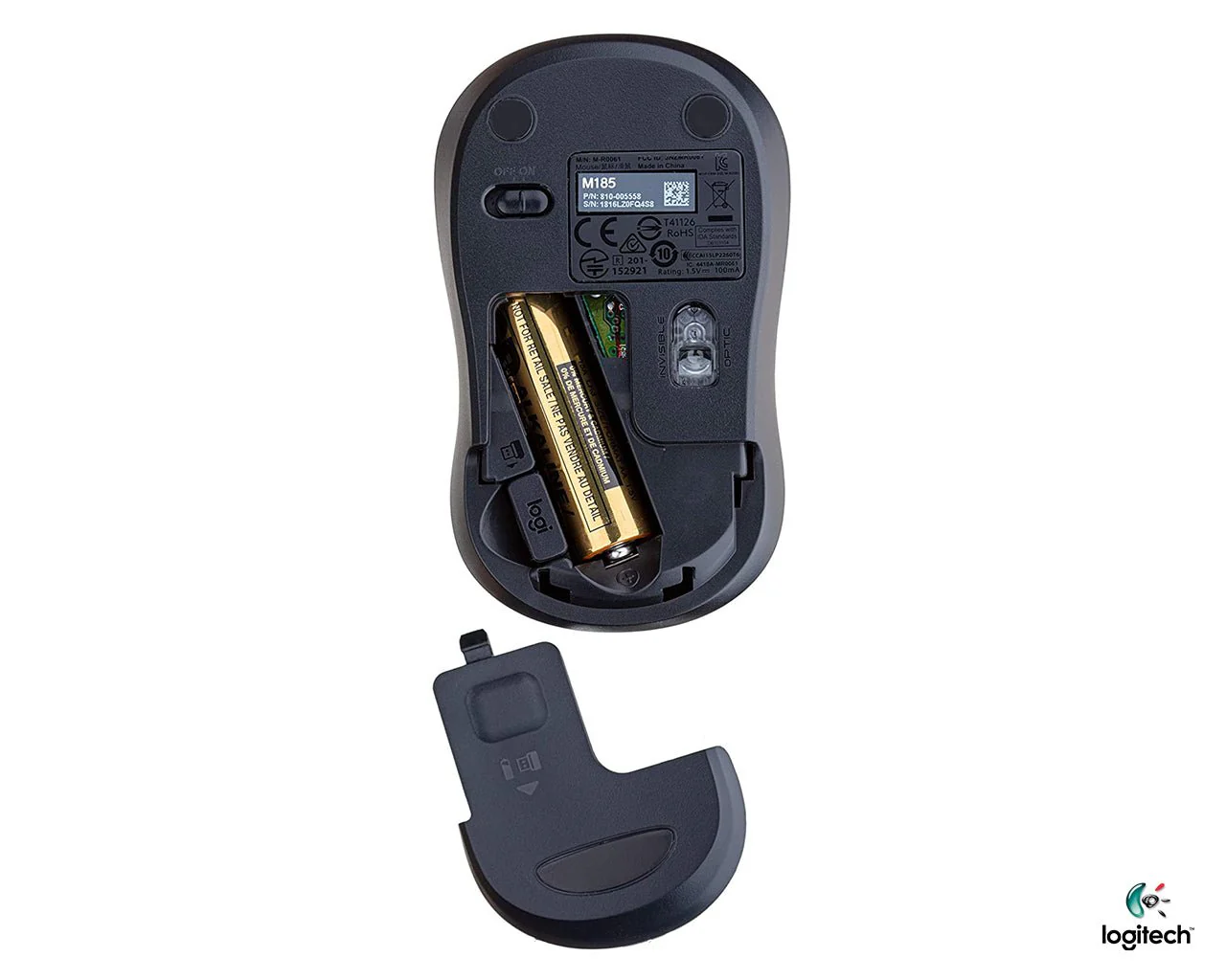 Logitech M185 Wireless Mouse - Image 5