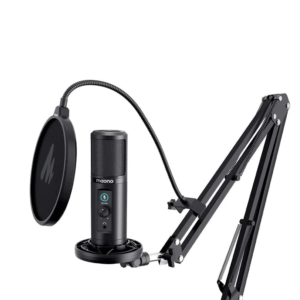 Maono AU-PM422 Monitorable USB Condenser Microphone Kit Black - Image 2