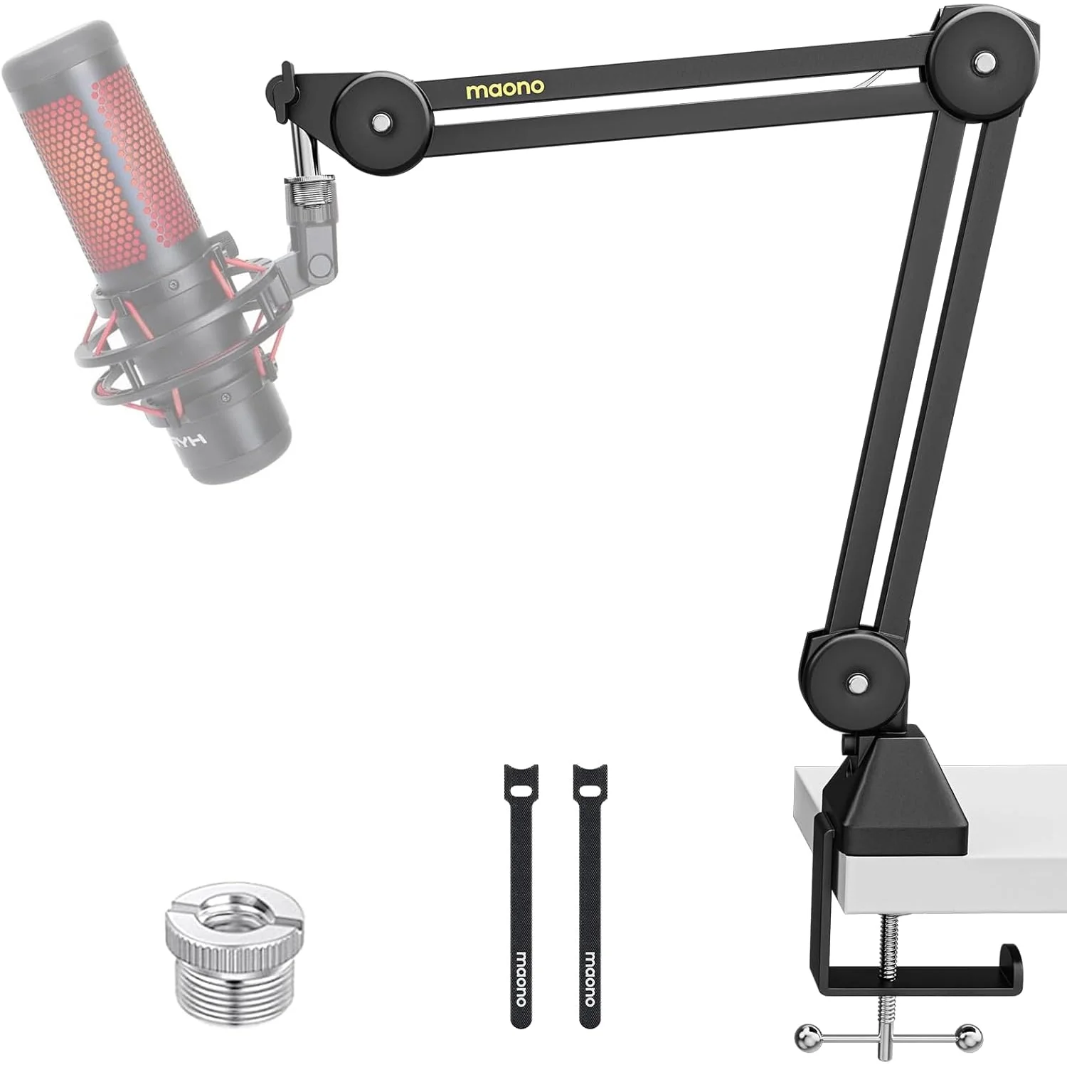 Maono BA37 Microphone Boom Arm Stand Black