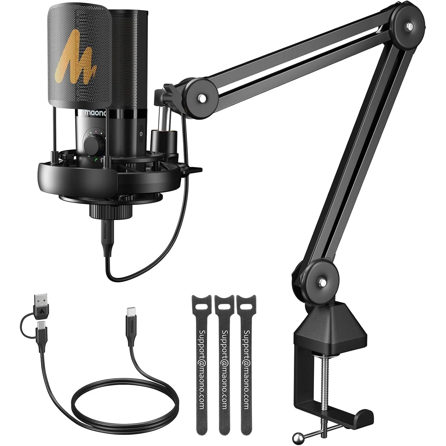 Maono PM450S USB Condenser Microphone Bundle