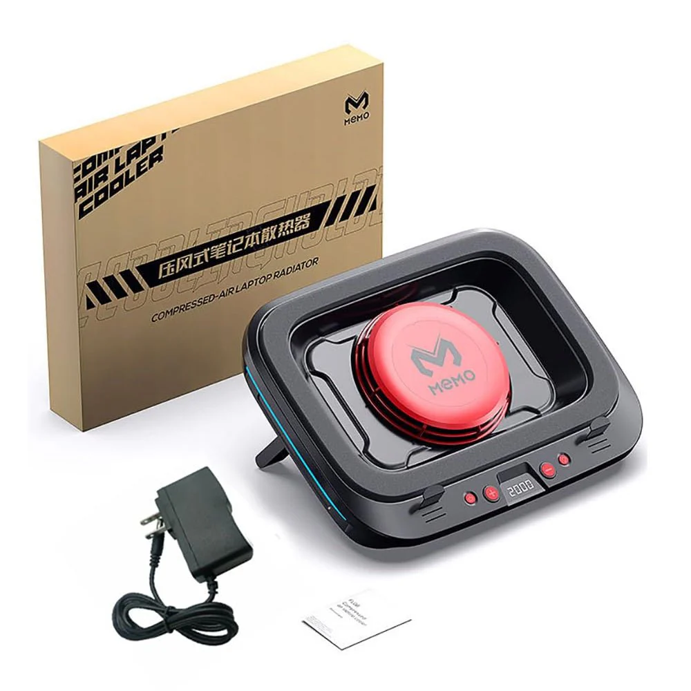 Memo FL08 Laptop Radiator Cooling Pad - Image 2
