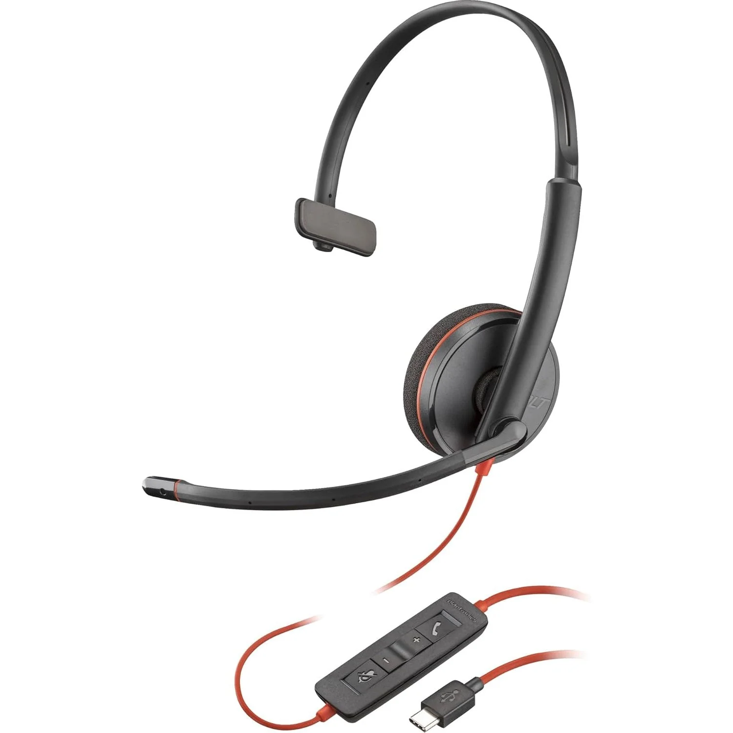 Plantronics Blackwire C3210 Wired Single Ear USB Headset