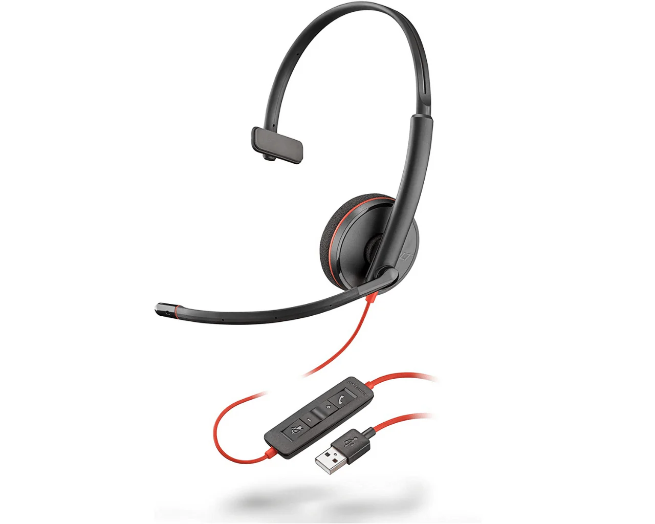 Plantronics Blackwire C3210 Wired Single Ear USB Headset - Image 2