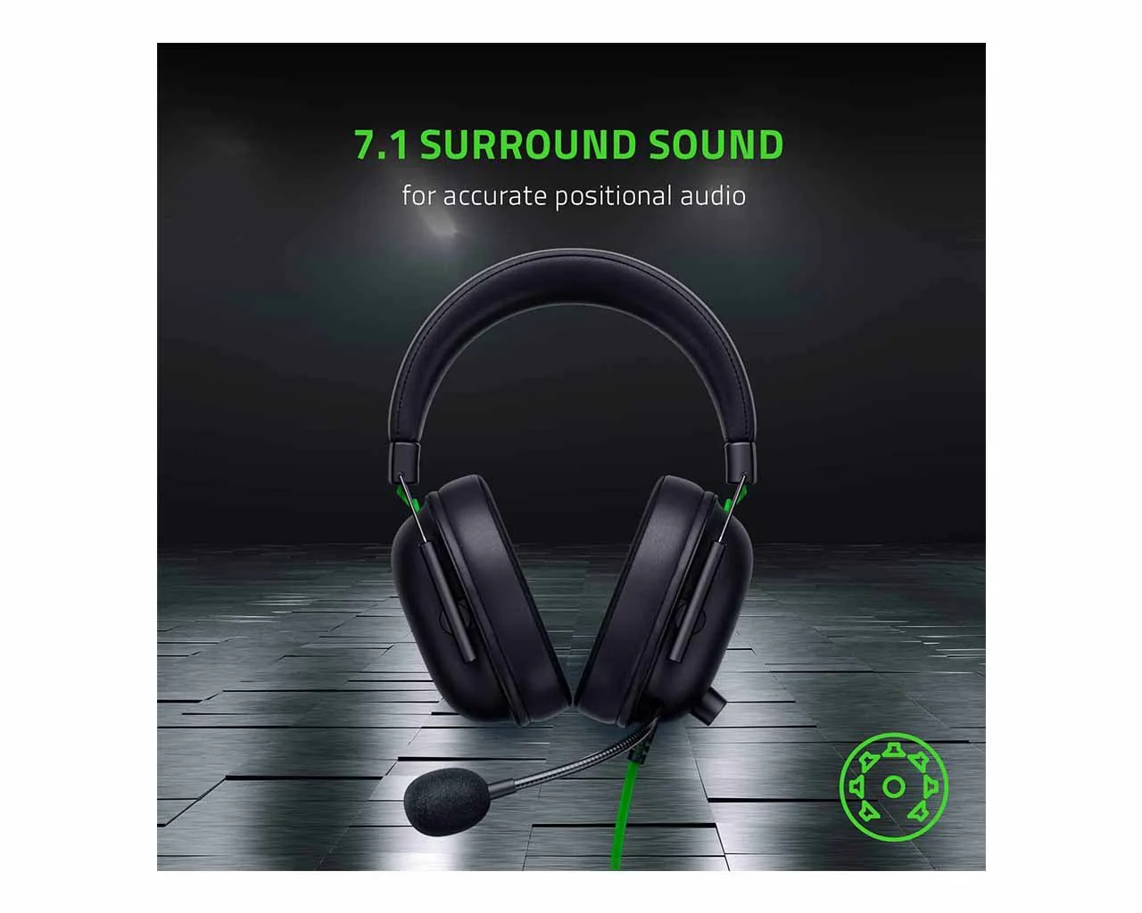 Razer BlackShark V2 X  Wired Gaming Headset - Image 3