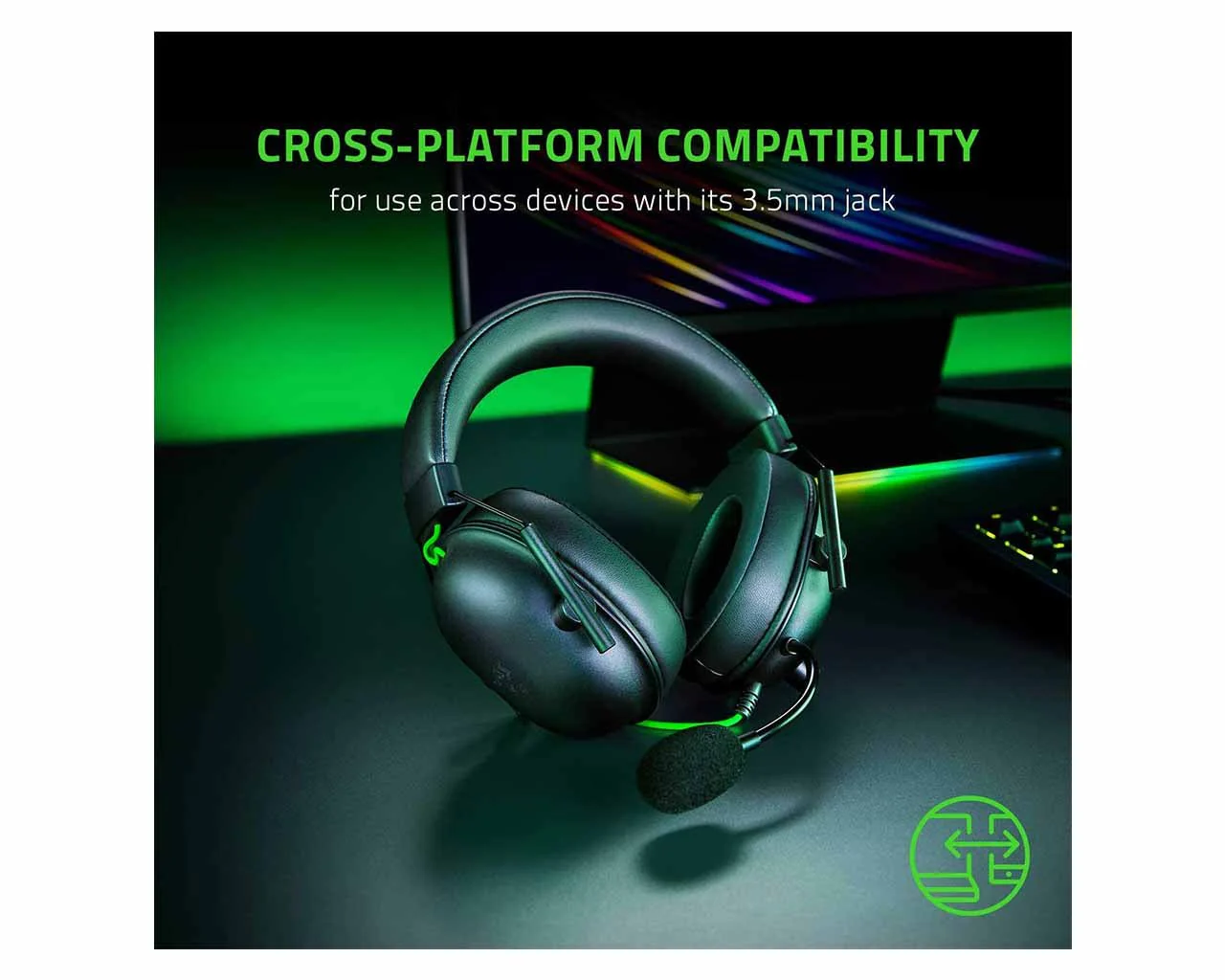 Razer BlackShark V2 X  Wired Gaming Headset - Image 4