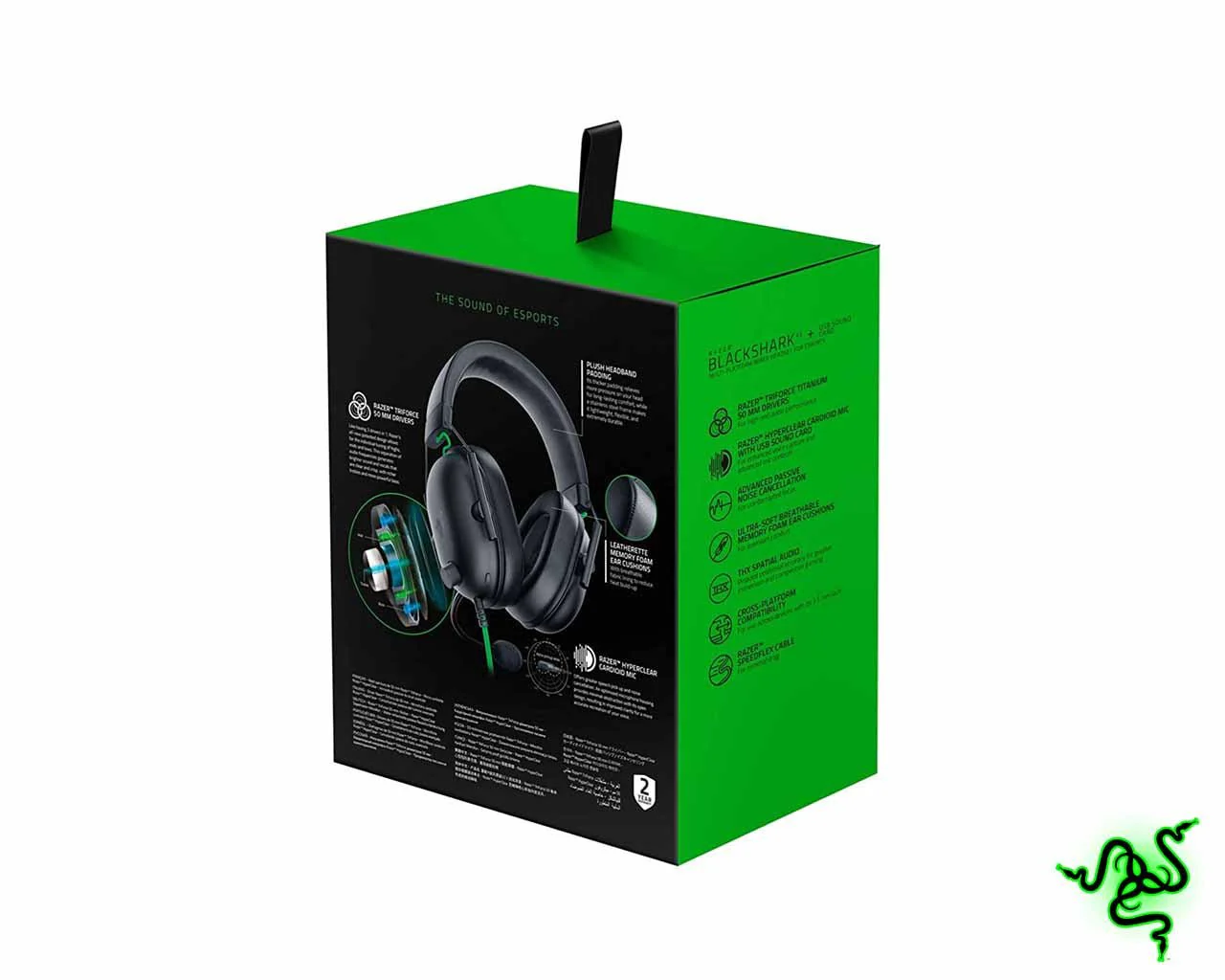 Razer BlackShark V2 X  Wired Gaming Headset - Image 6