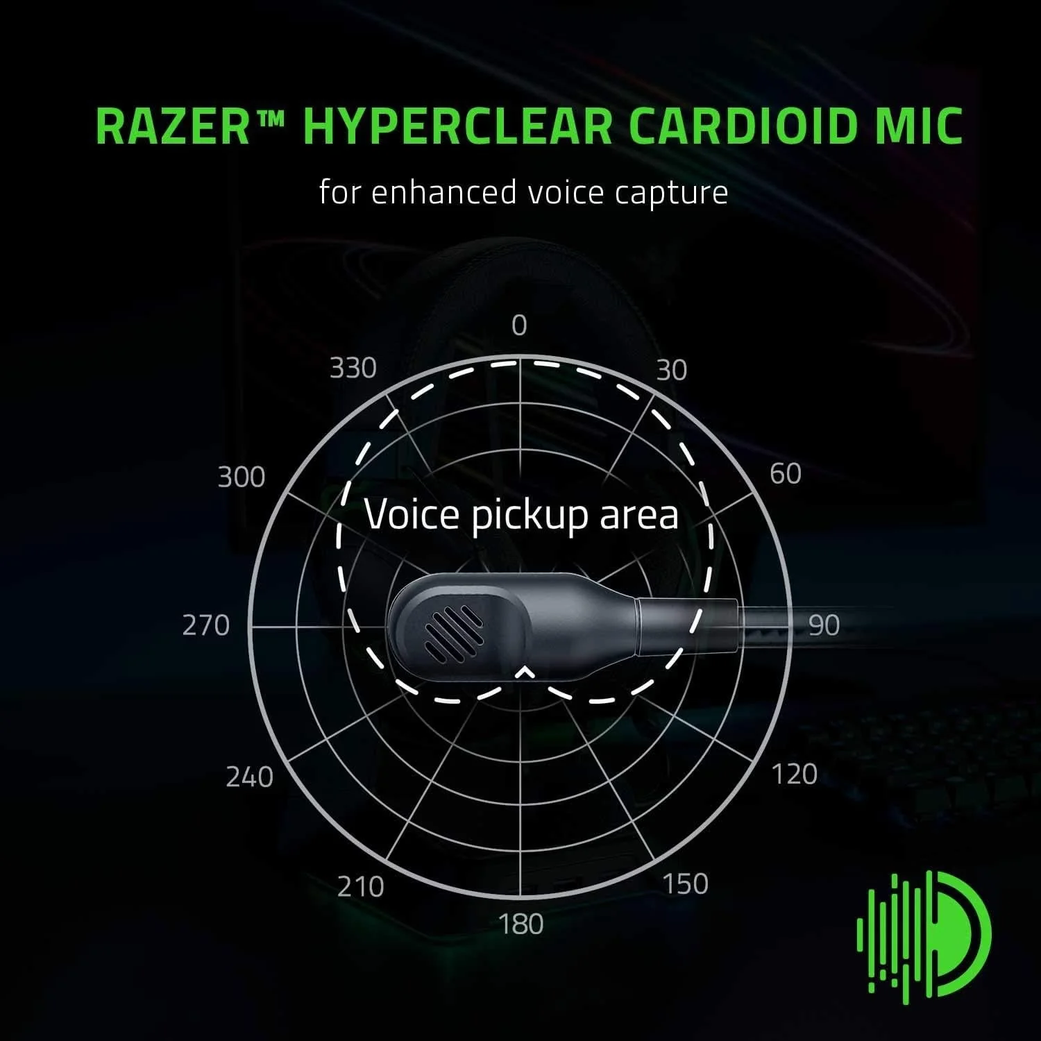 Razer BlackShark V2 X Wired USB Headset - Image 4