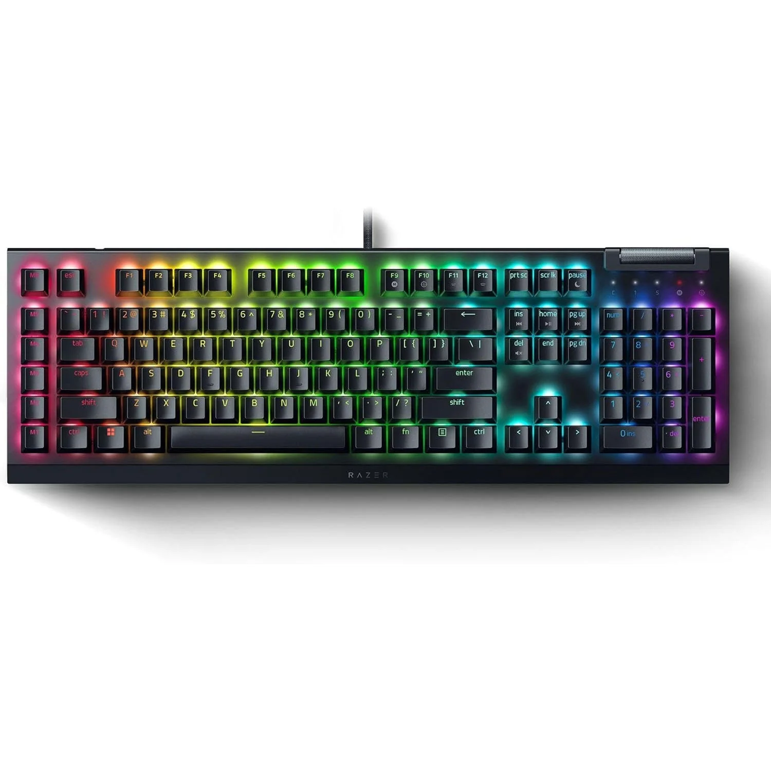Razer Blackwidow V4 X Mechanical Gaming Keyboard Green Switches