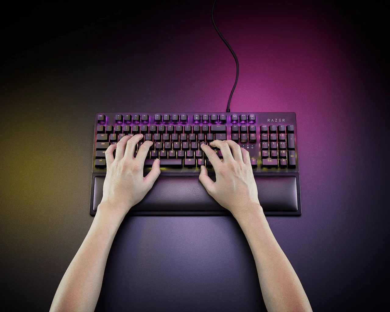 Razer Ergonomic Wrist Rest Keyboard Accessory
