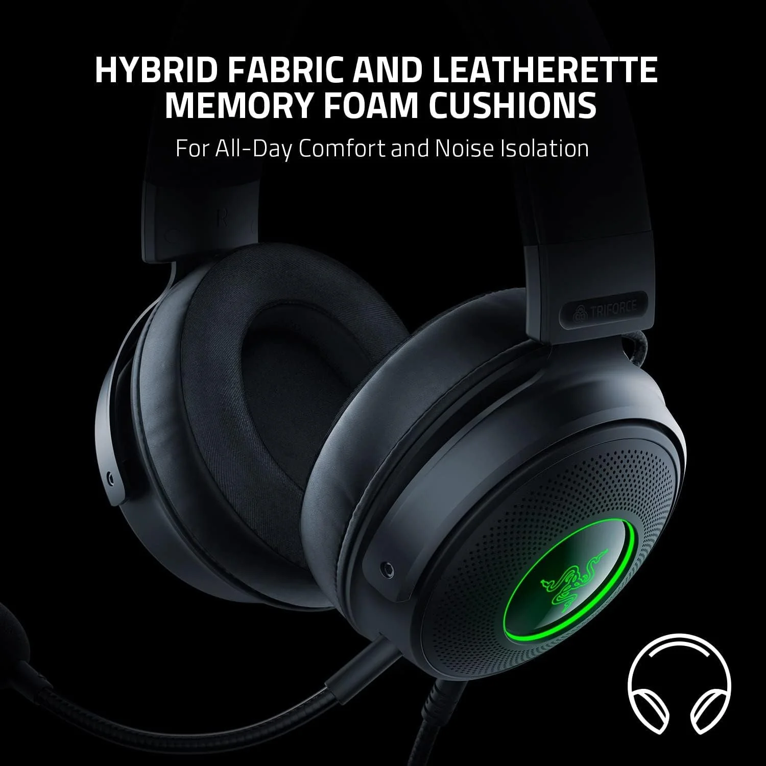 Razer Kraken V3 Wired USB Headphones - Image 6