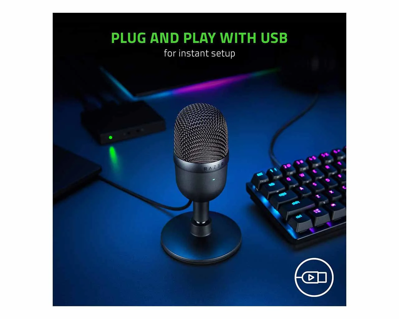 Razer Seiren Mini USB Streaming Microphone - Image 5