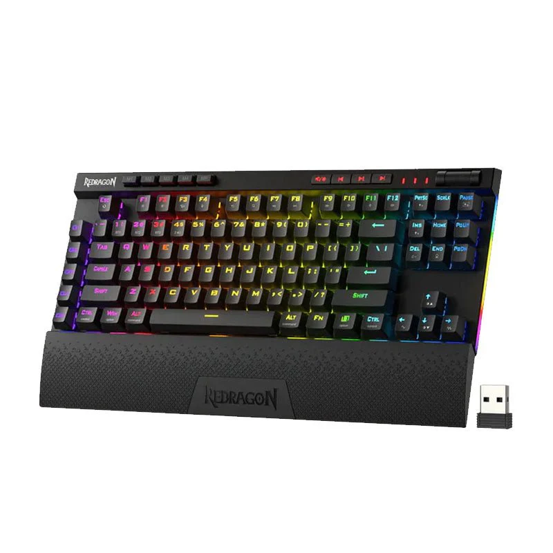 Redragon K587 Magic-Wand Pro RGB Mechanical with Macro Keyboard Red