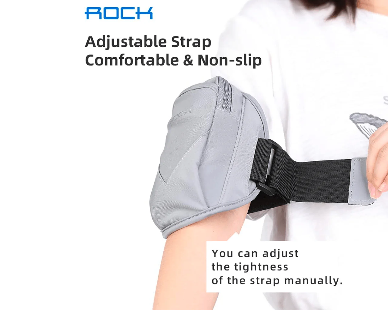 Rock Sports Armband (2020) 6.5" Grey - Image 2
