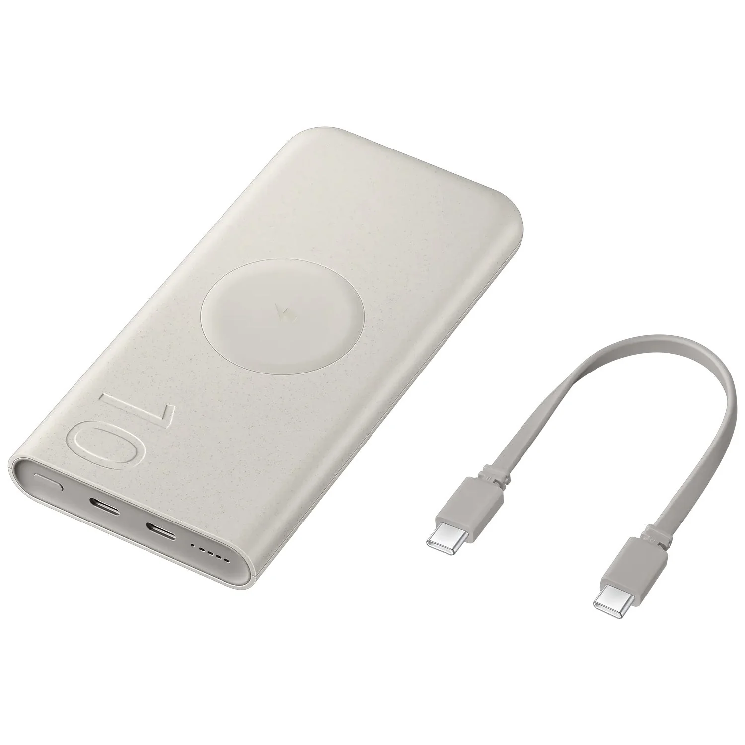 Samsung 10000 mAh Wireless Power Bank 25W Beige - Image 5