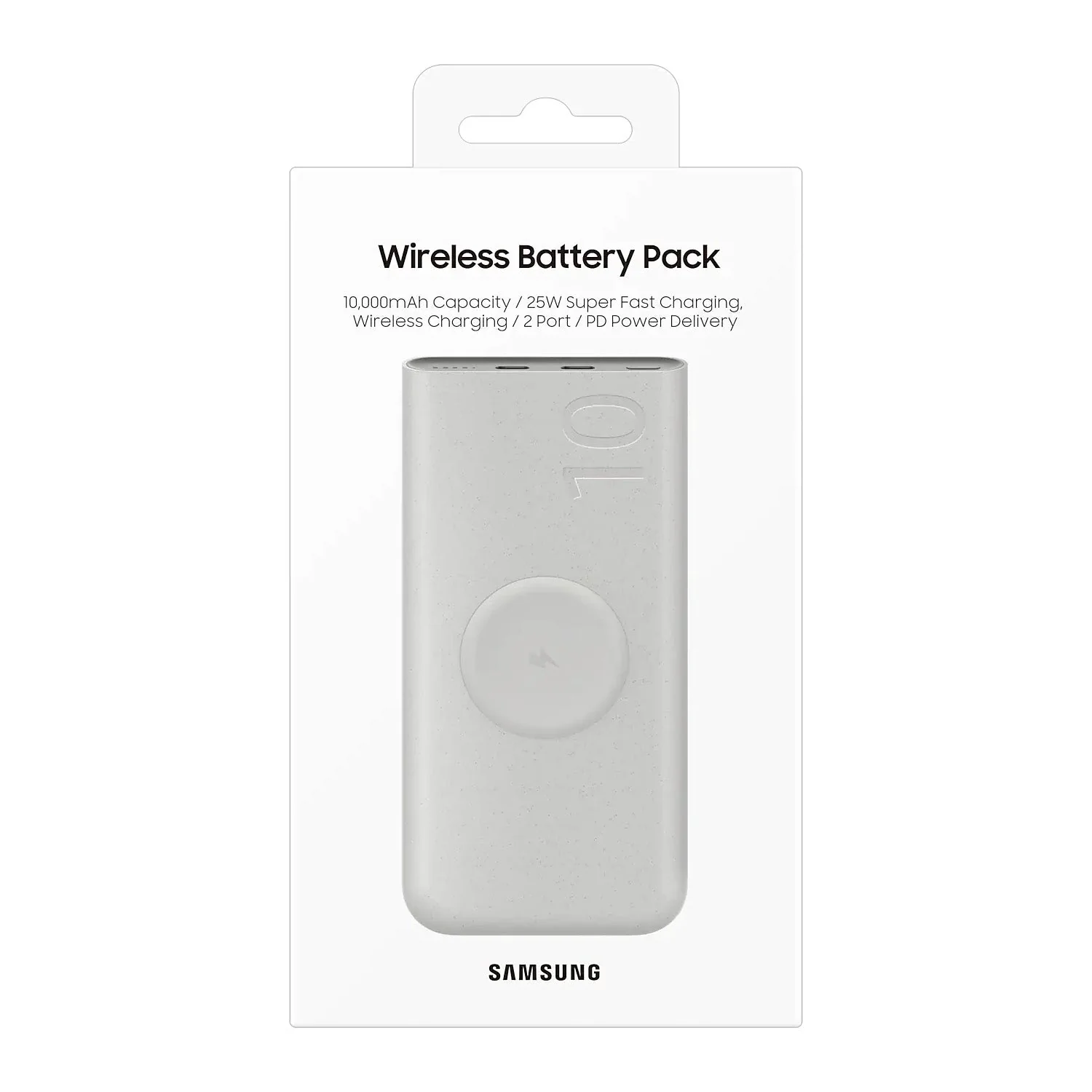 Samsung 10000 mAh Wireless Power Bank 25W Beige - Image 6