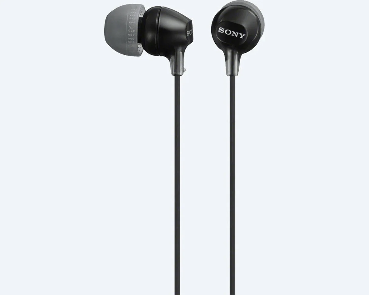 Sony In-ear Headphones with Mic  MDR-EX15AP Black - Image 2