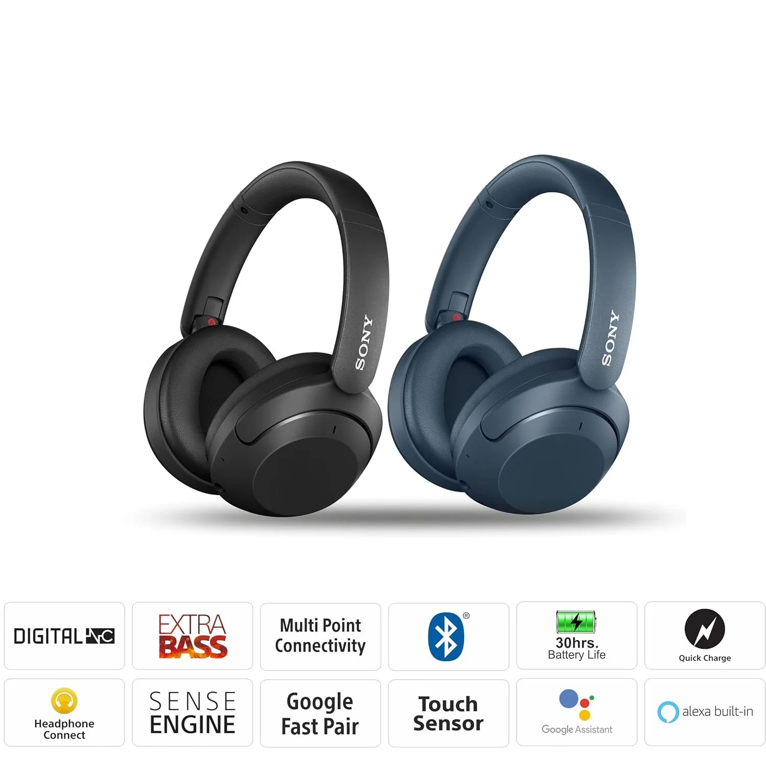 Sony WH-XB910N Bluetooth Headphones - Image 6