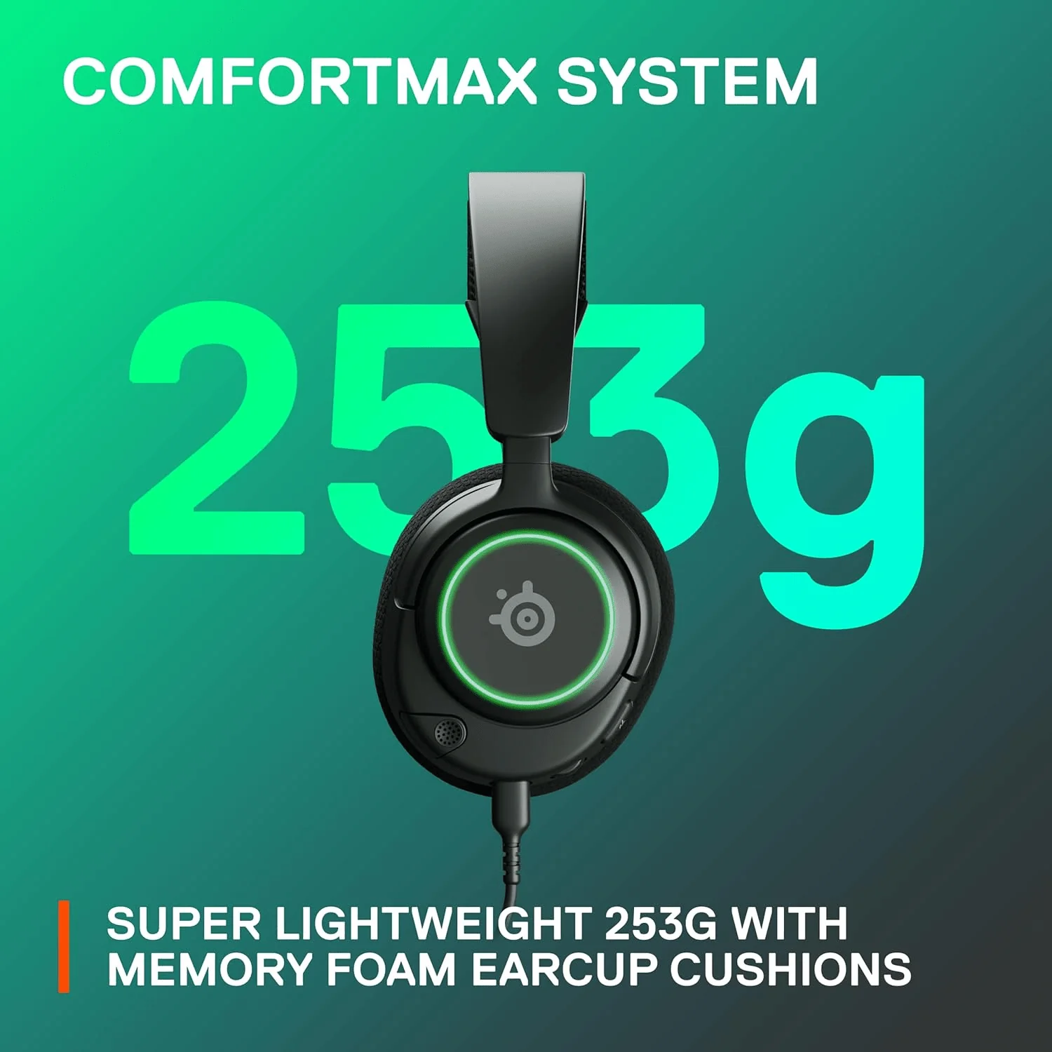 Steelseries Arctis Nova 3 Multi Platform Gaming Headphones - Black - Image 4
