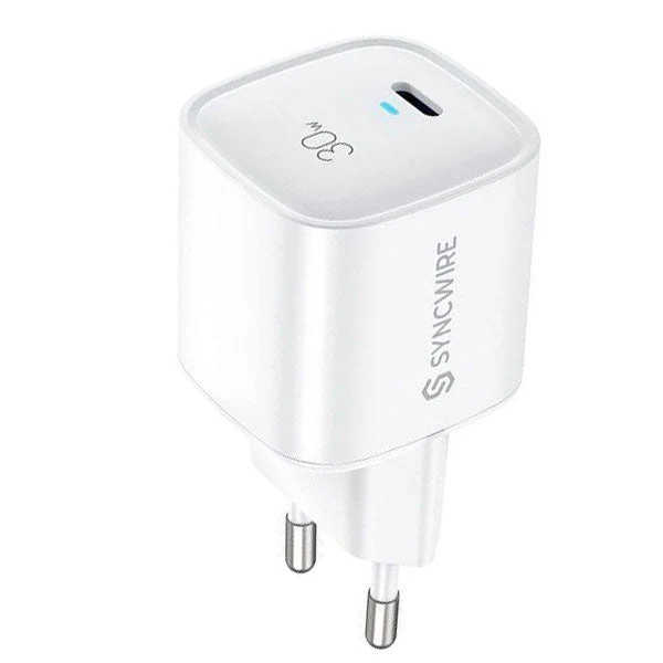 Syncwire PD 30W Type C Charger White - Image 2