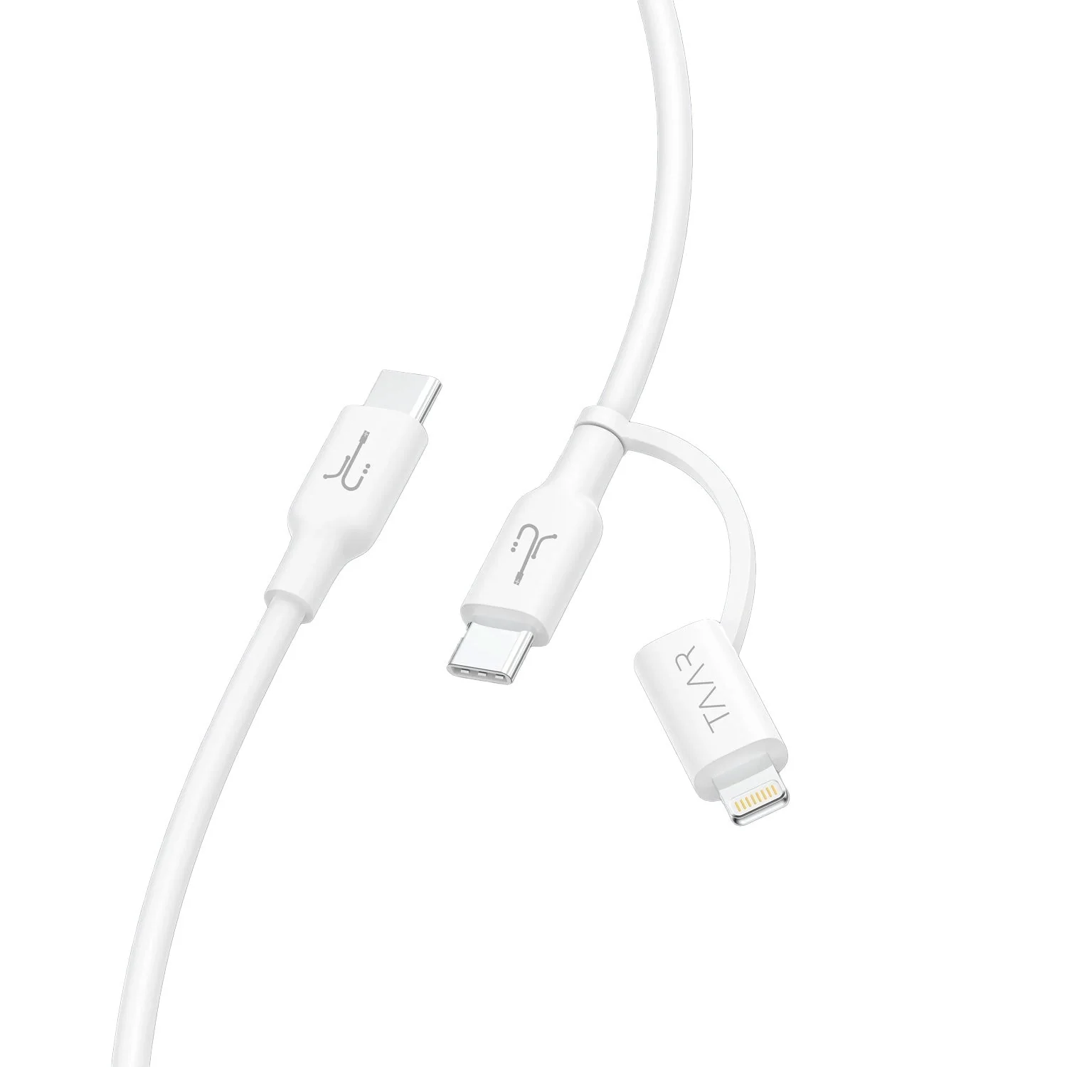 Taar FusionCord 2 in 1 1 M White