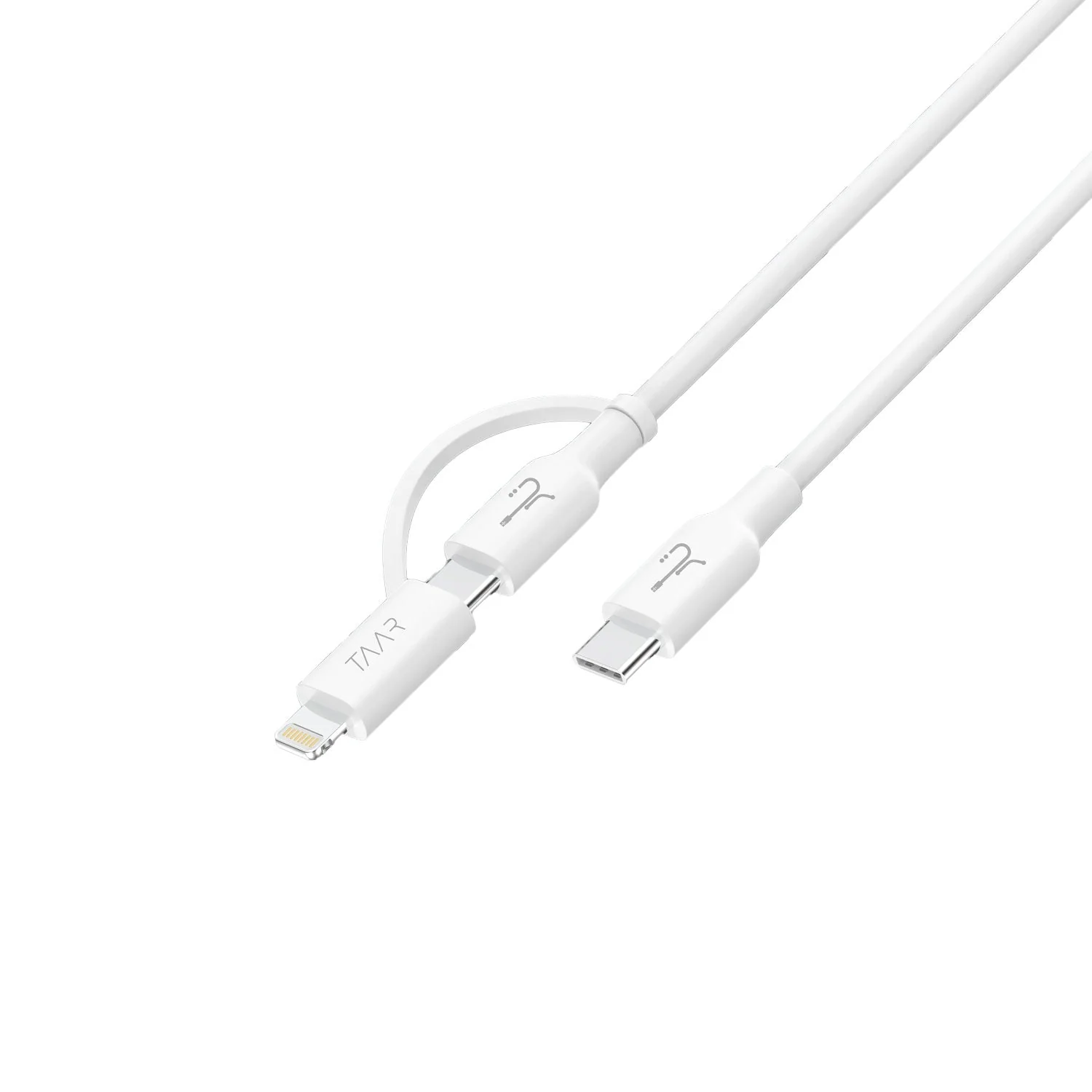 Taar FusionCord 2 in 1 1 M White - Image 3