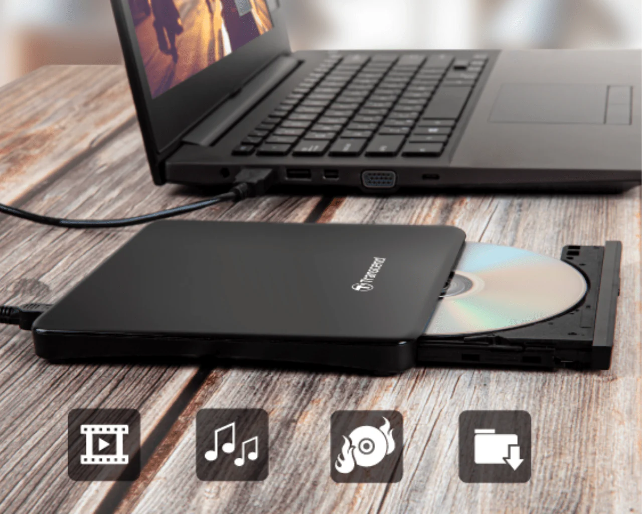 Transcend External DVD Writer - Image 3