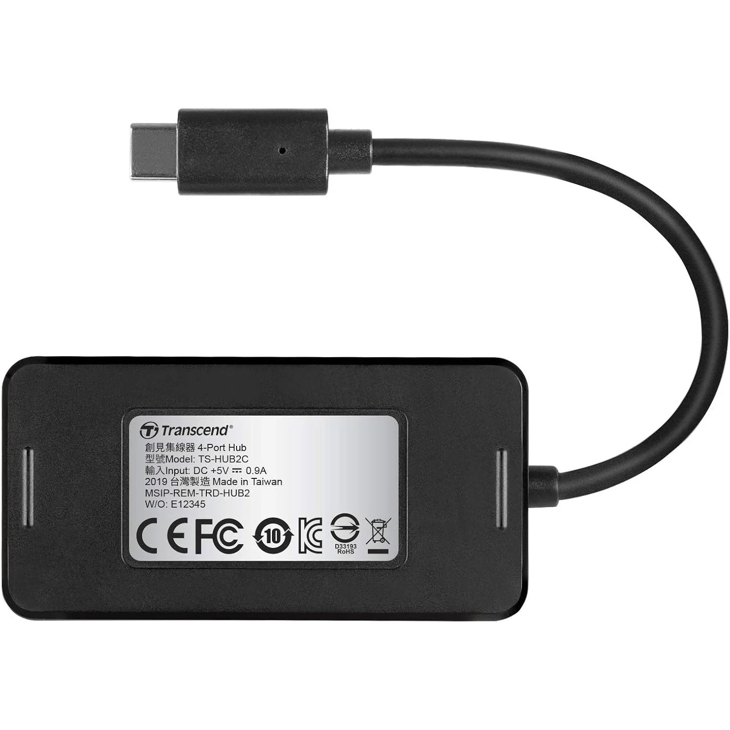 Transcend Type C to 4 Port USB Hub HUB2C - Image 3