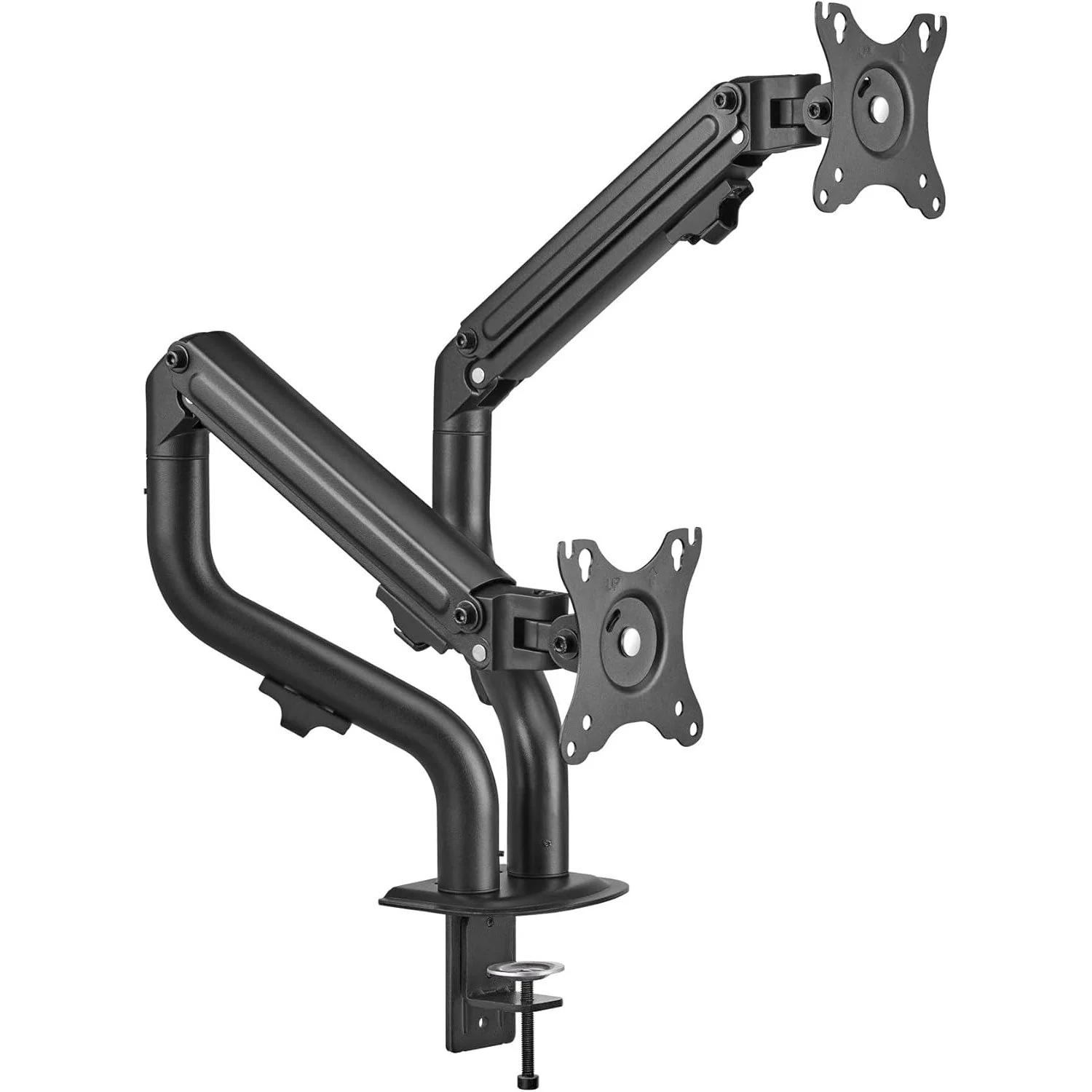 Twisted Minds Dual Monitor Pipe Shaped Monitor Arm Black - Image 3