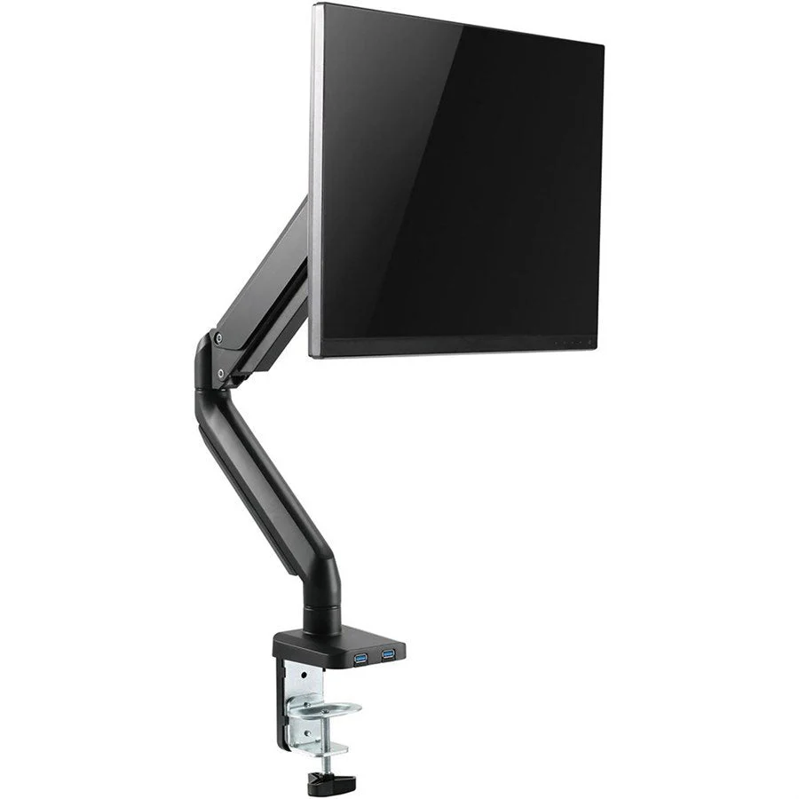 Twisted Minds Single Monitor Aluminum Slim Pole Monitor Arm Black - Image 4