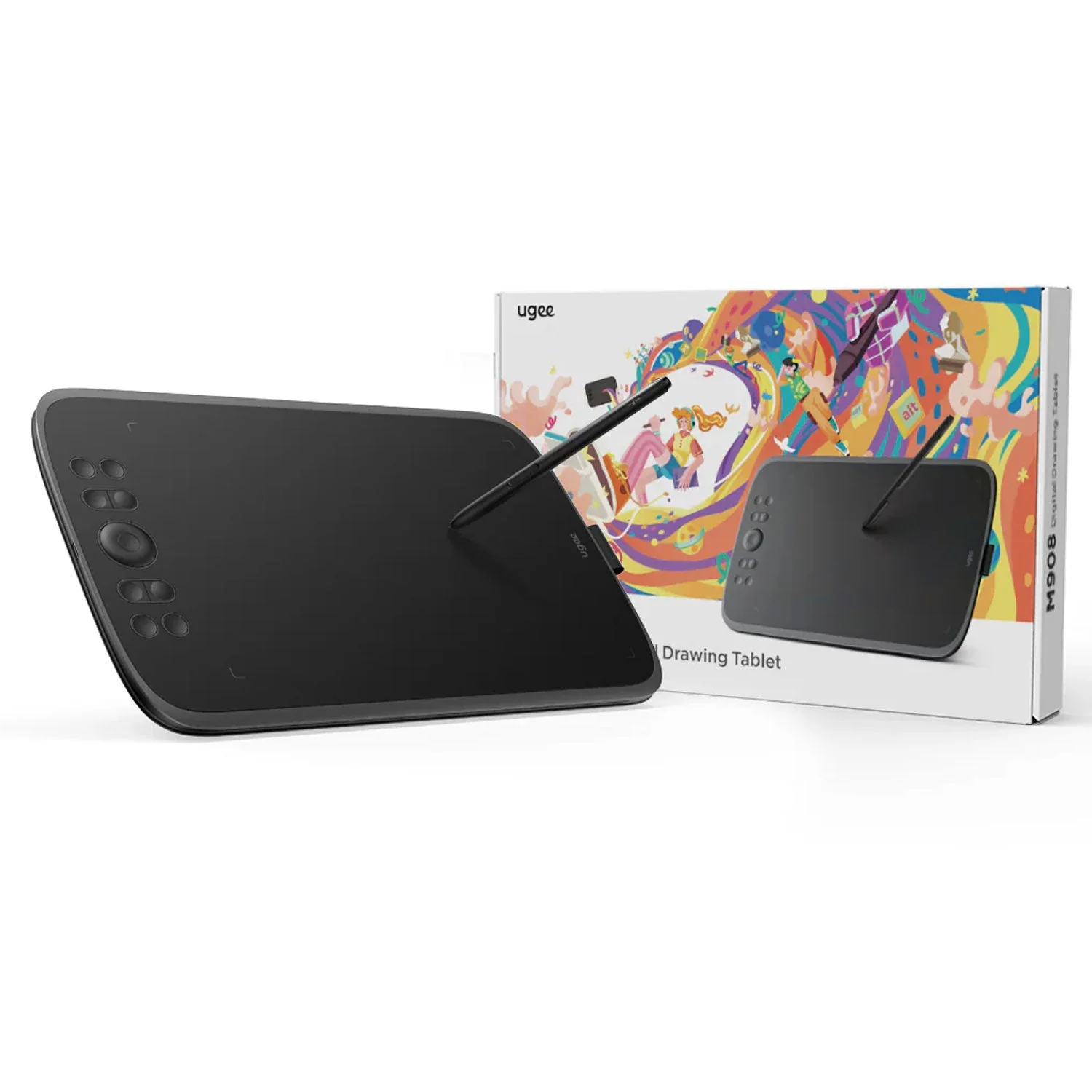 UGEE M908 Digital Drawing Tablet 10 X 6.35 inch - Image 4