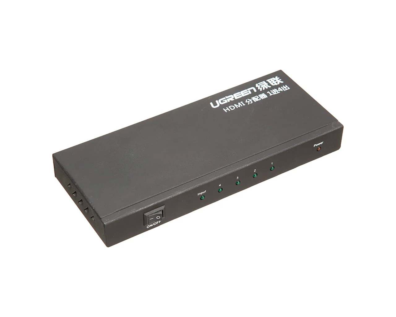 UGREEN 1 X 4 HDMI Splitter Black 40202