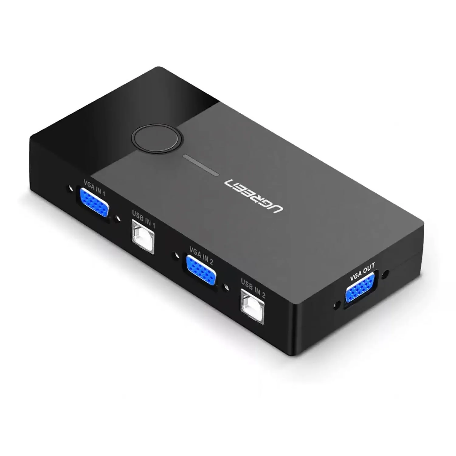 UGREEN 2 Port USB KVM Switch Box 30357B