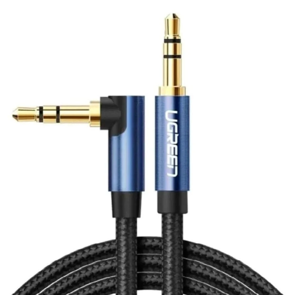 UGREEN 3.5mm Male to Male Cable Braided 2M Black