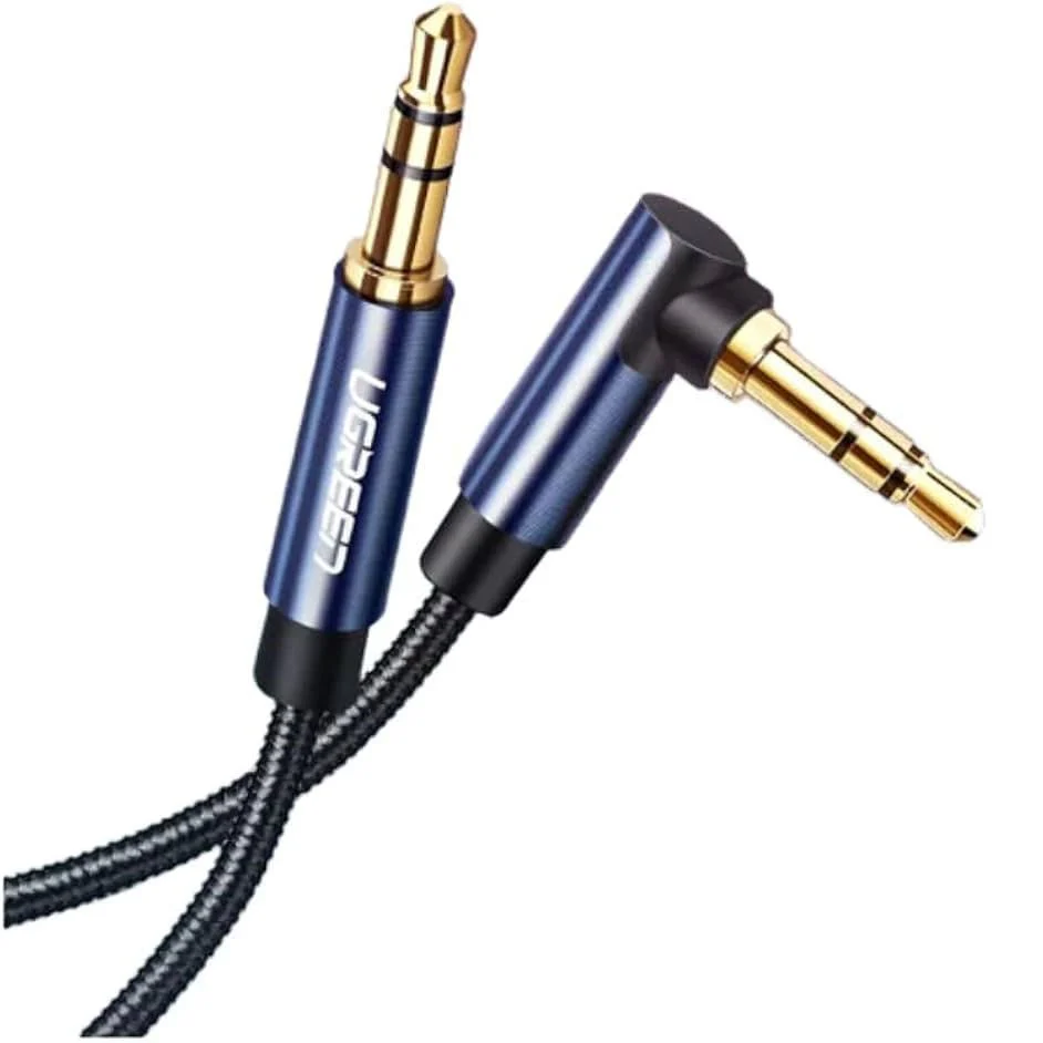 UGREEN 3.5mm Male to Male Cable Braided 2M Black - Image 2