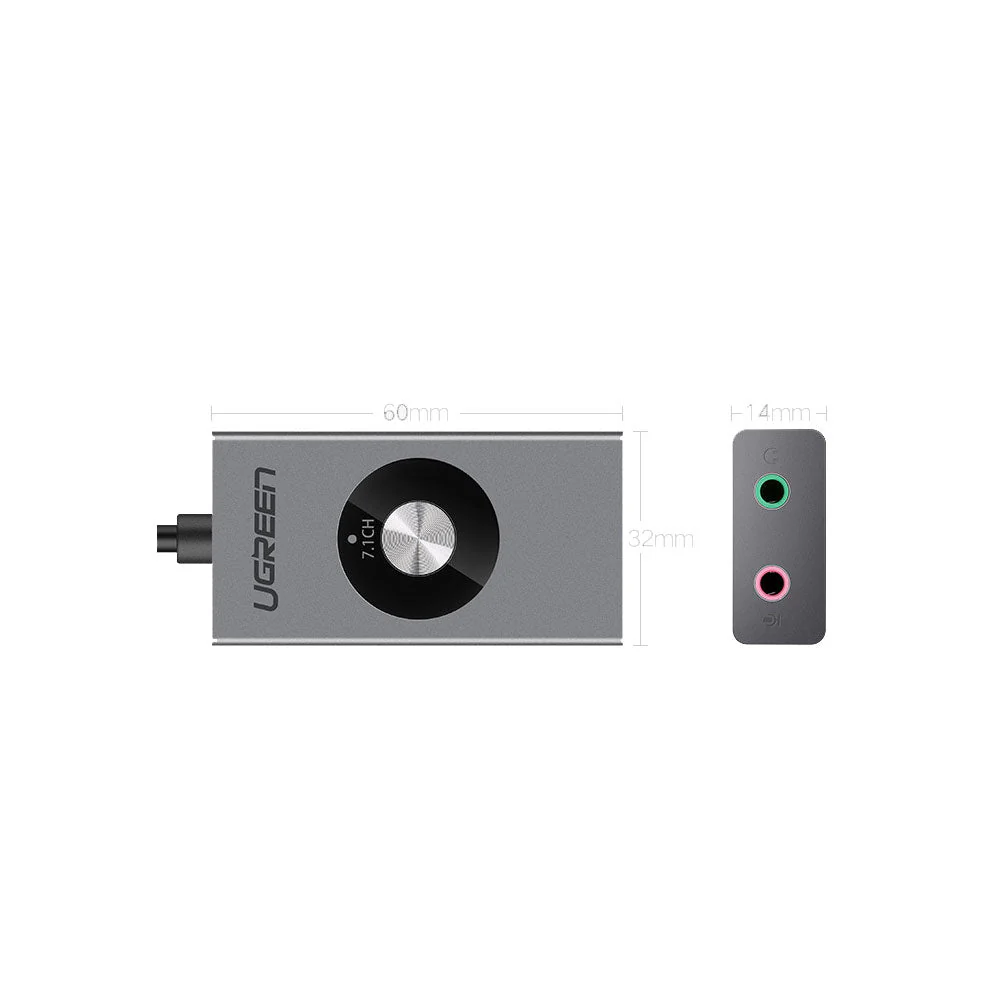 UGREEN 7.1 Channel USB Audio Adapter 50711 - Image 3