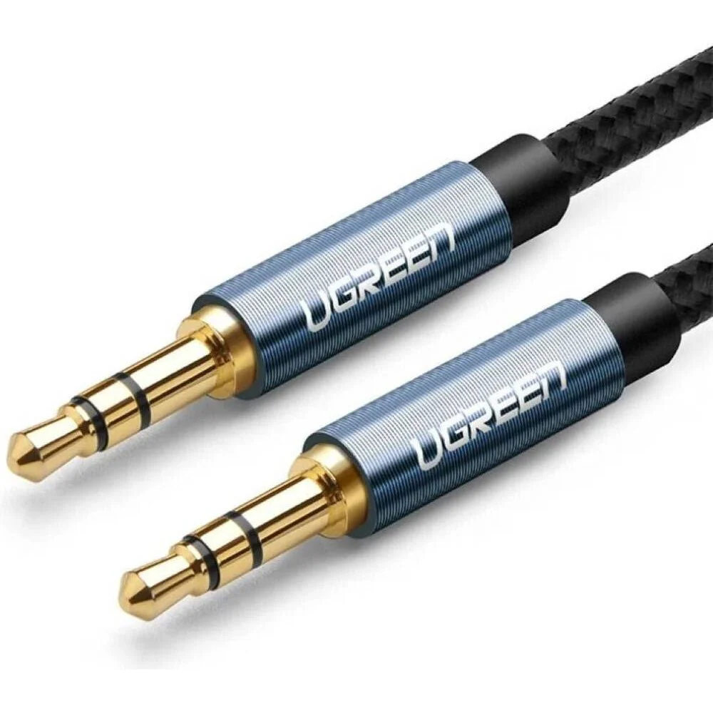 UGREEN AV112 3.5mm Male to 3.5mm Male Cable Gold Plated Braided