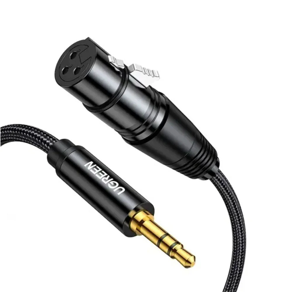 UGREEN AV182 3.5mm Three Pole Male to XLR Female Audio Cable 20244