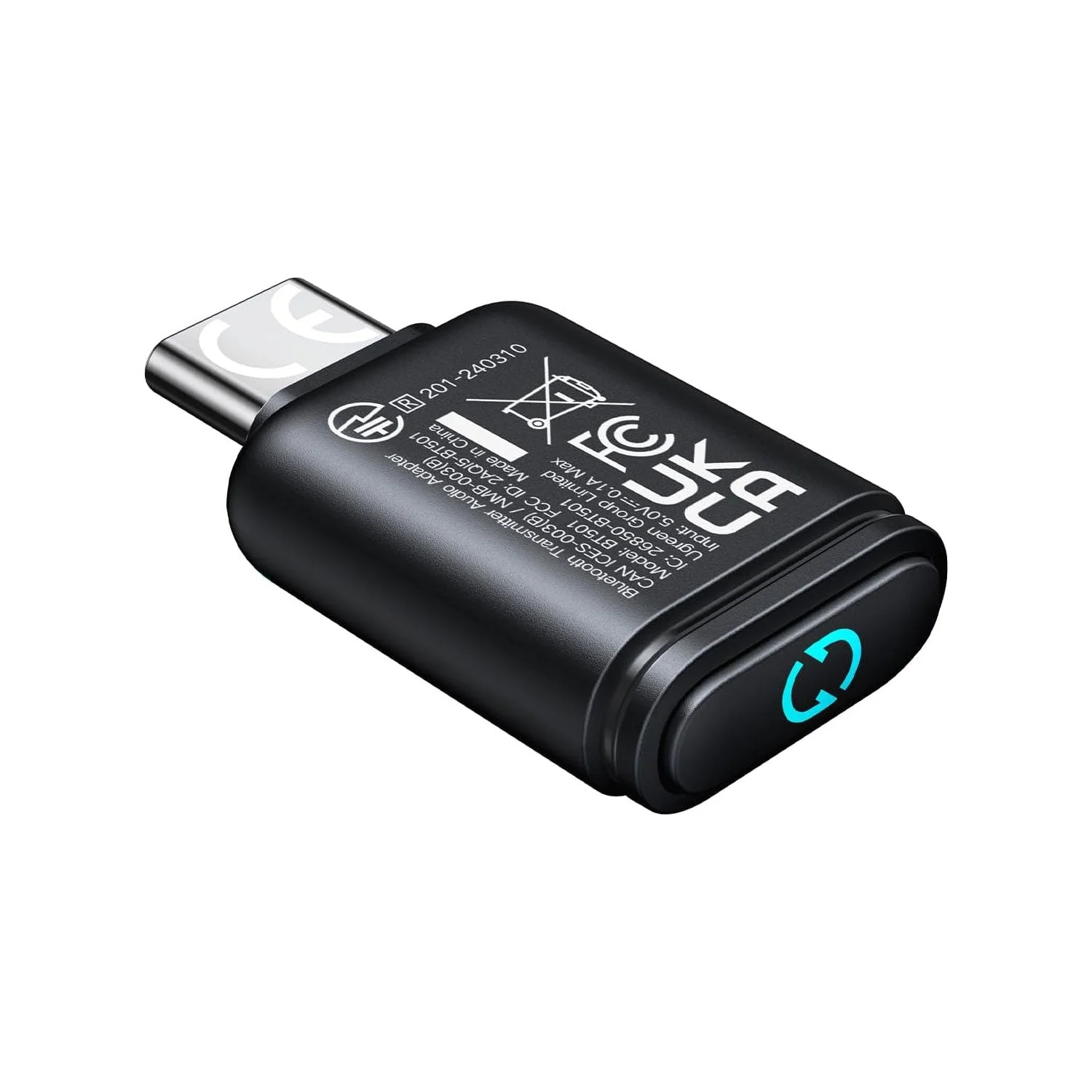 UGREEN BT501 Type C Bluetooth Transmitter Audio Adapter 45008 - Image 2