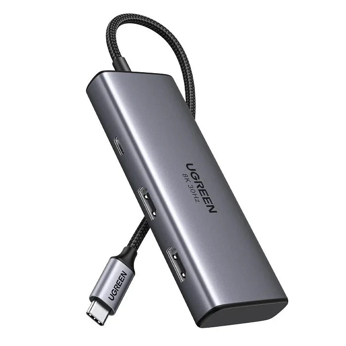 UGREEN CM498 6 in 1 Type C Multifunctional Adapter 15852 - Image 2