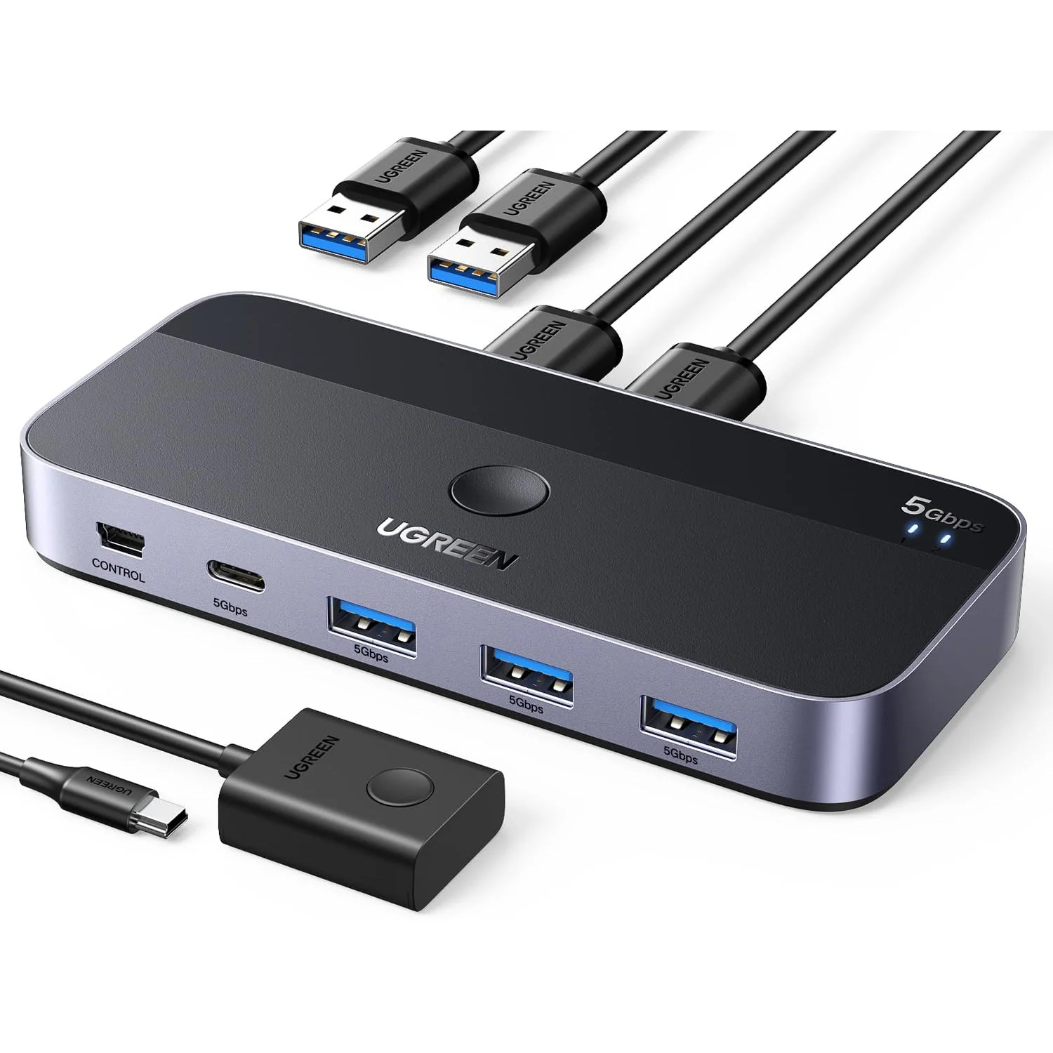 UGREEN CM662 USB 3.0 Sharing Switch 2 In 4 Out