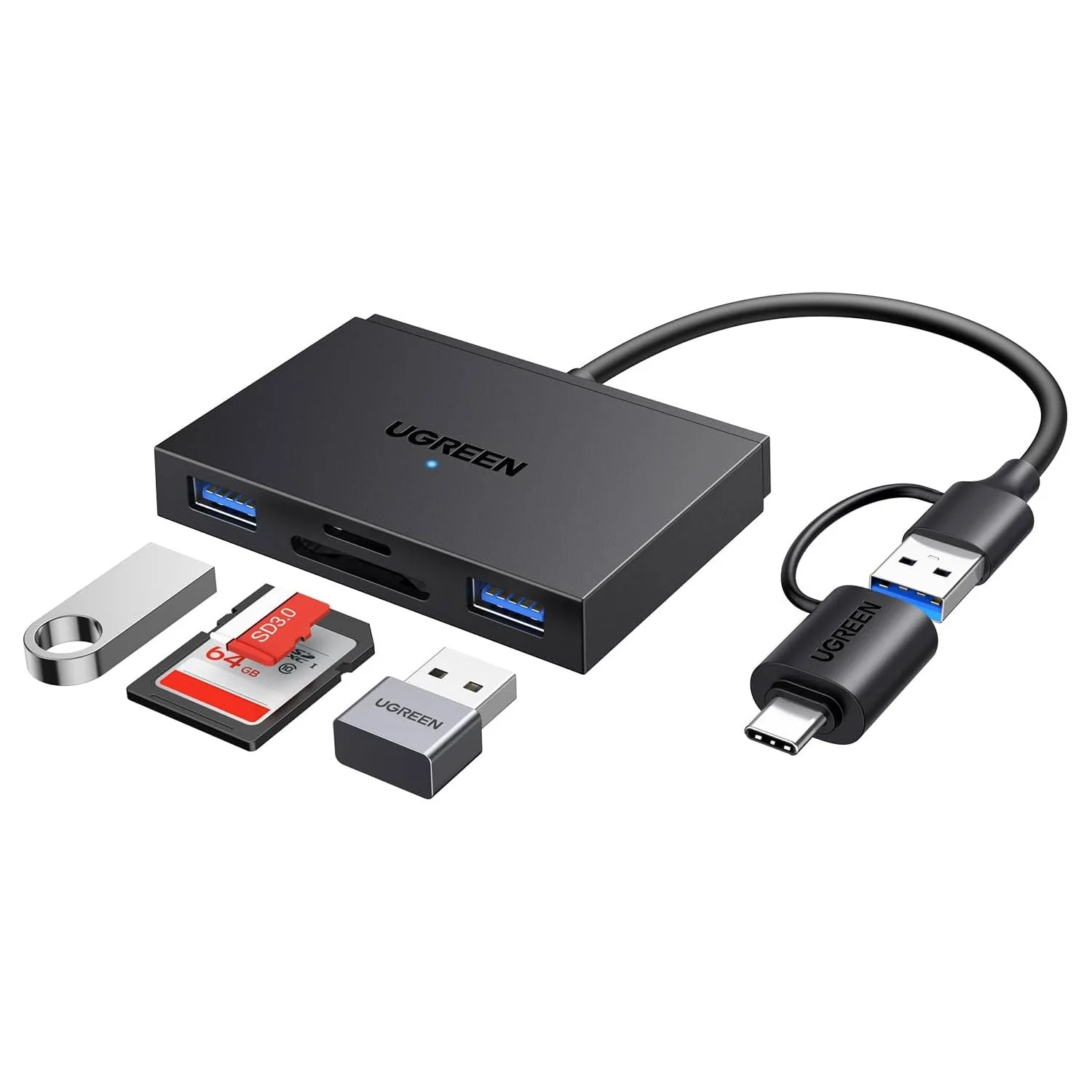 UGREEN CM812 4 Port Type C & USB Hub 45167