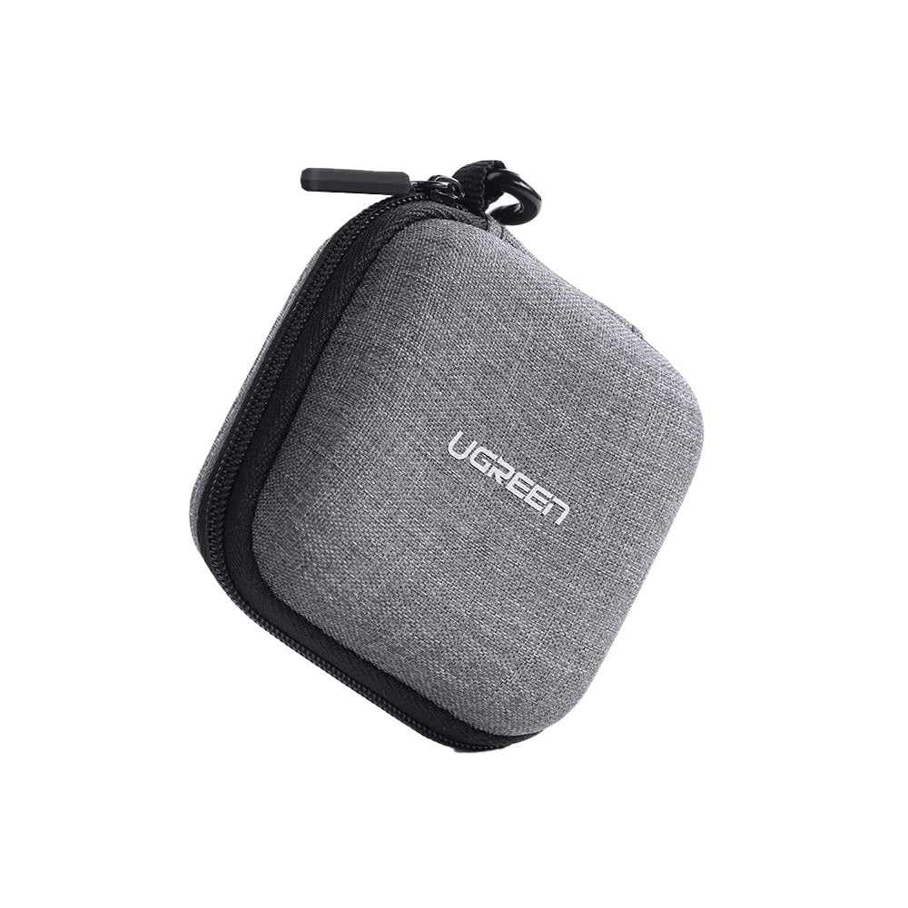 UGREEN Earphone Case Fabric Storage Bag Gray 70577