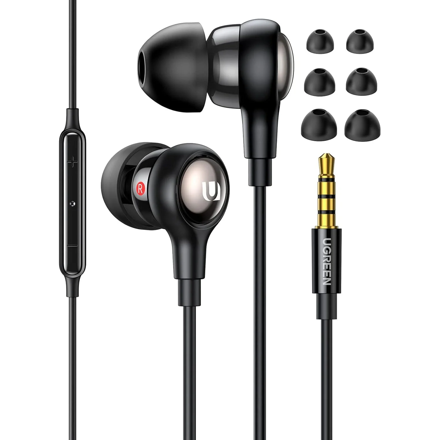 UGREEN EP103 Wired In-Ear Earphones 3.5mm 30637