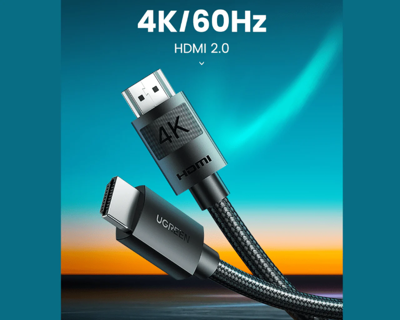 UGREEN HD119 4K HDMI Cable Braided 5M 40103 - Image 3