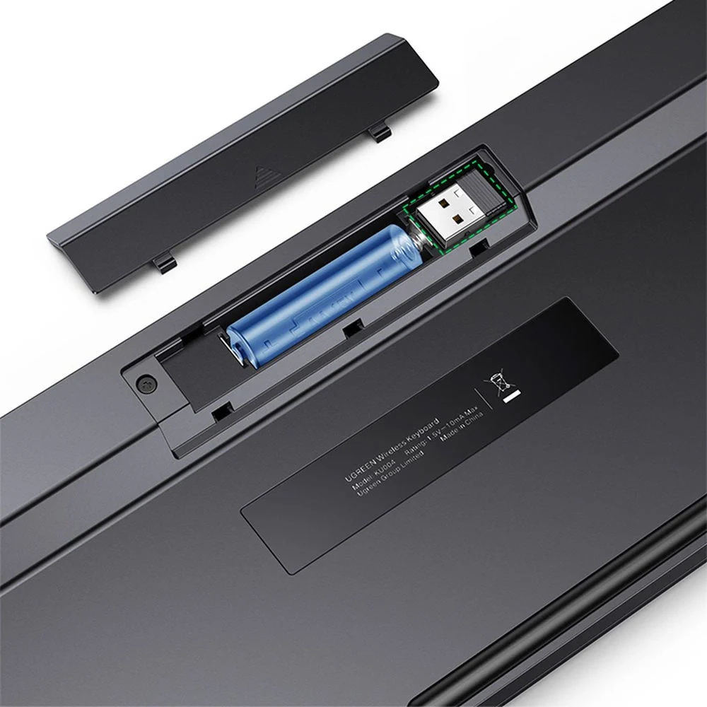 UGREEN KU004 Wireless Keyboard With Battery 35735 - Image 3