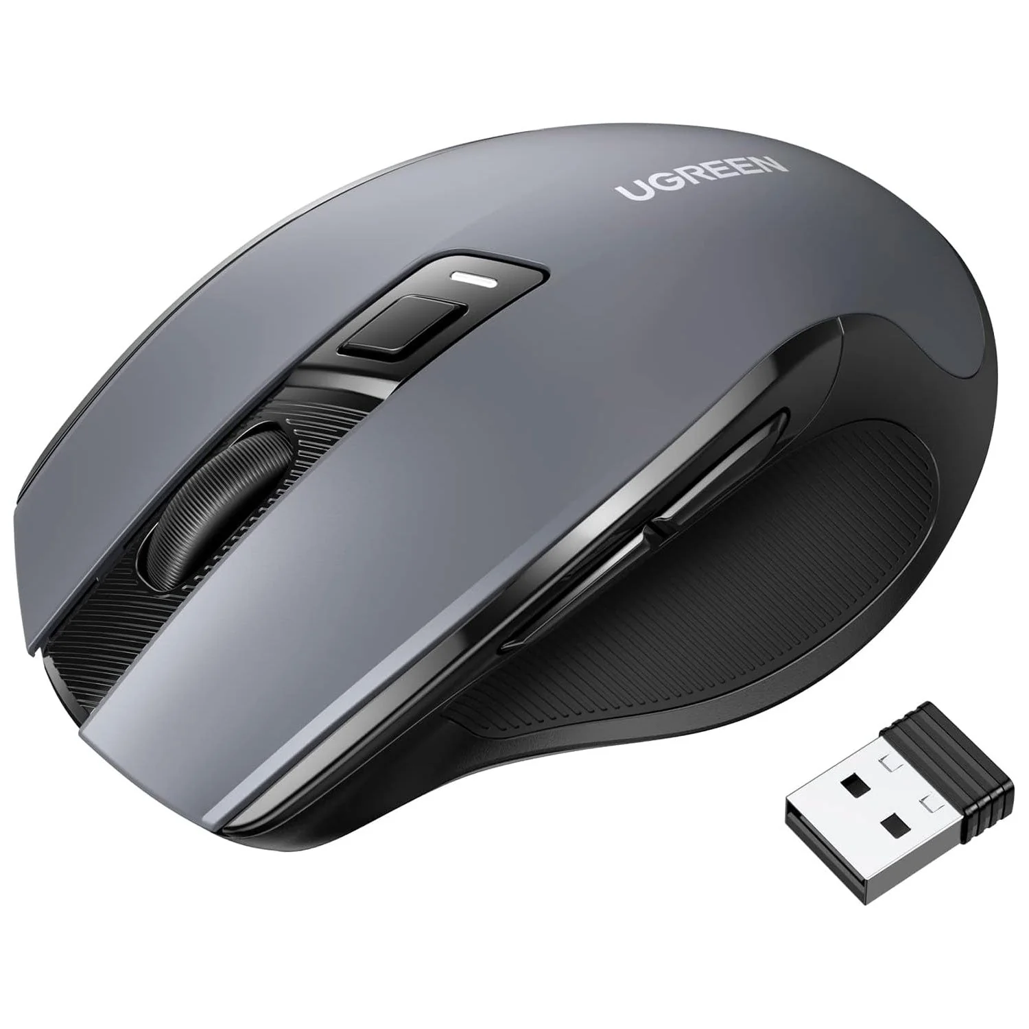 UGREEN MU006 Ergonomic Wireless Mouse Dual Mode 90855 - Image 2