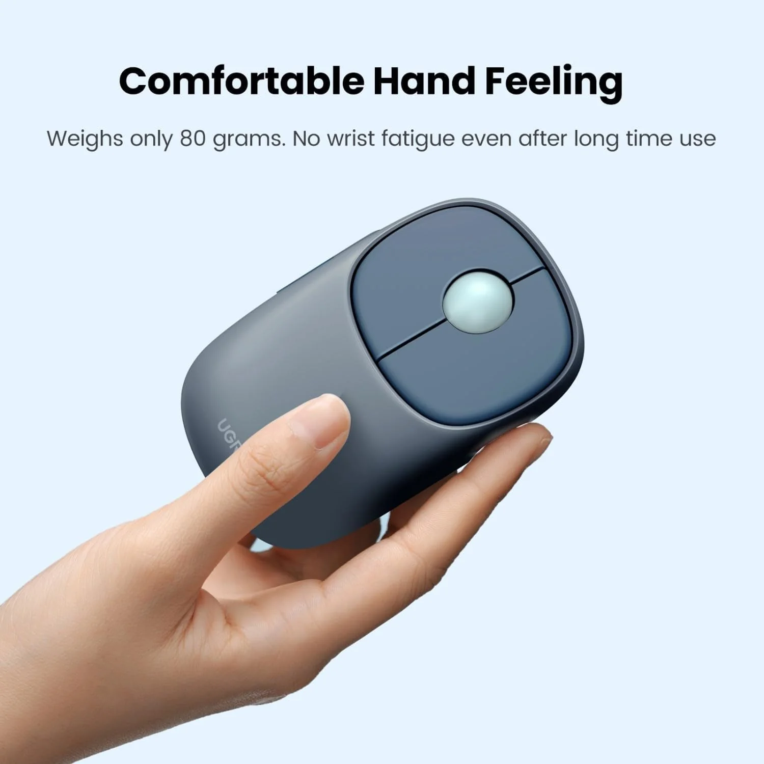 UGREEN MU102 FUN+ Wireless Mouse Blue 90538 - Image 4