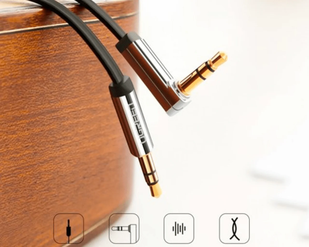 UGREEN Stereo Aux Cable 5M 10729 - Image 2