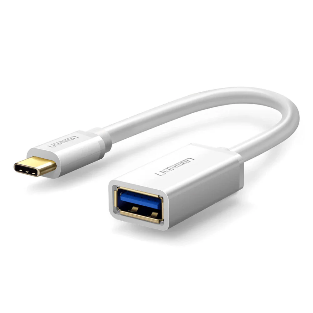 UGREEN Type C Male to USB 3.0 Female Cable White 30702